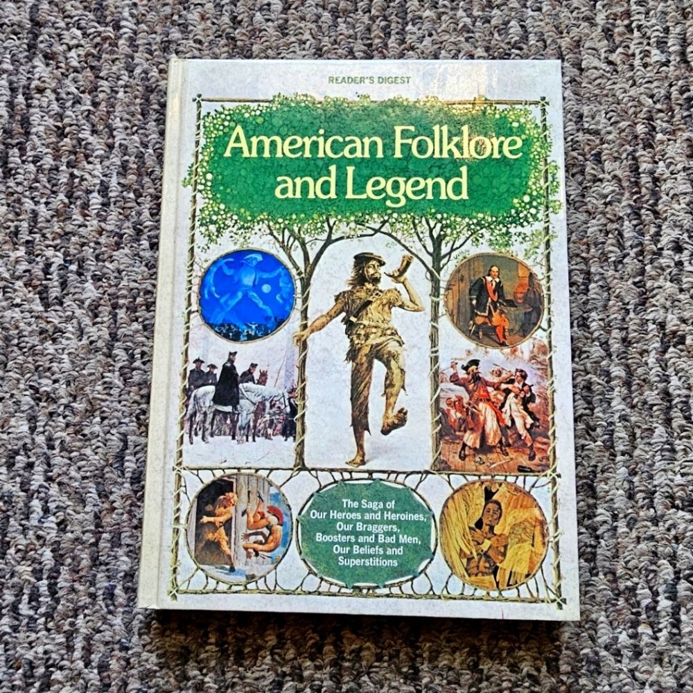 VTG Reader's Digest Collectible Hardcover - American Folklore & Legend - 1981